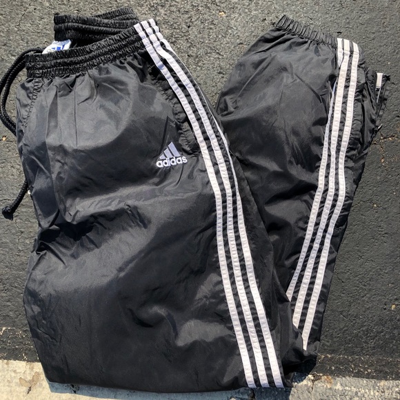 adidas nylon training pants